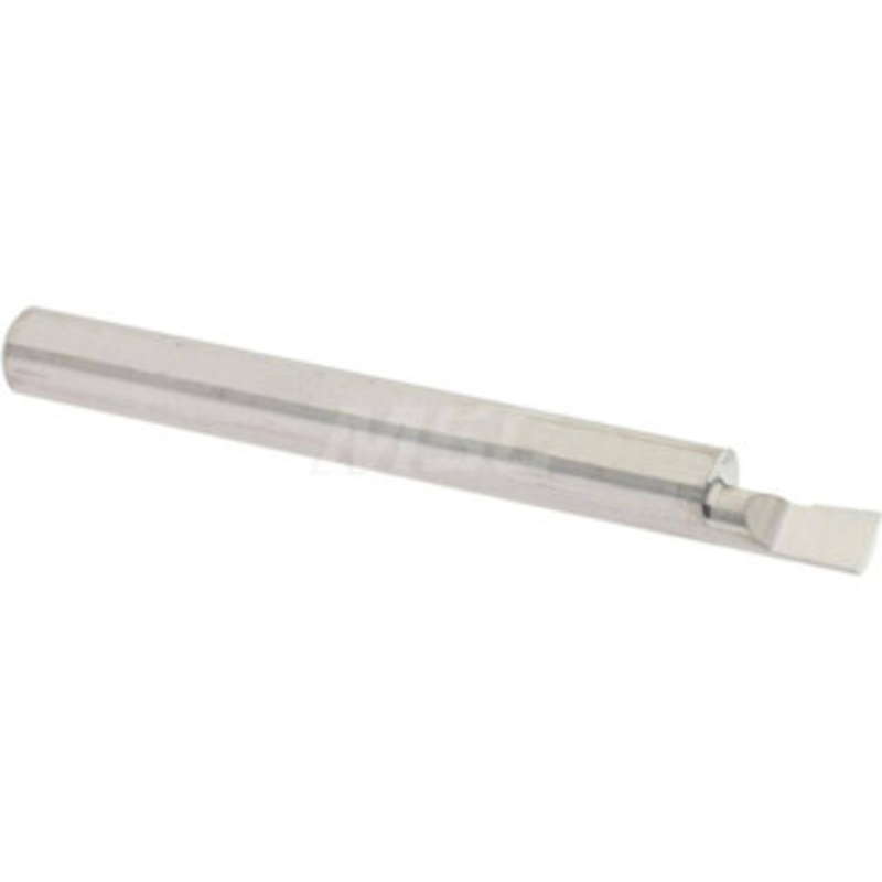 Accupro Corner Radius Boring Bar: 0.18 Min Bore, 0.35 Max Depth, Right Hand Cut, Submicron Solid Carbide 1/4 Shank Dia, 2-1/2 OAL, 0.0050 to 0.008 Corner Radius B180350R – 07107576