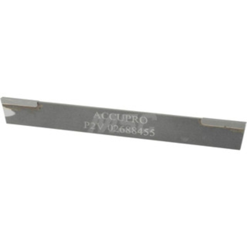 Accupro Cutoff Blade: Parallel, 3/32 Wide, 1/2 High, 3-1/2 Long Micrograin Carbide Tipped, Bright P-2-V – 02688455