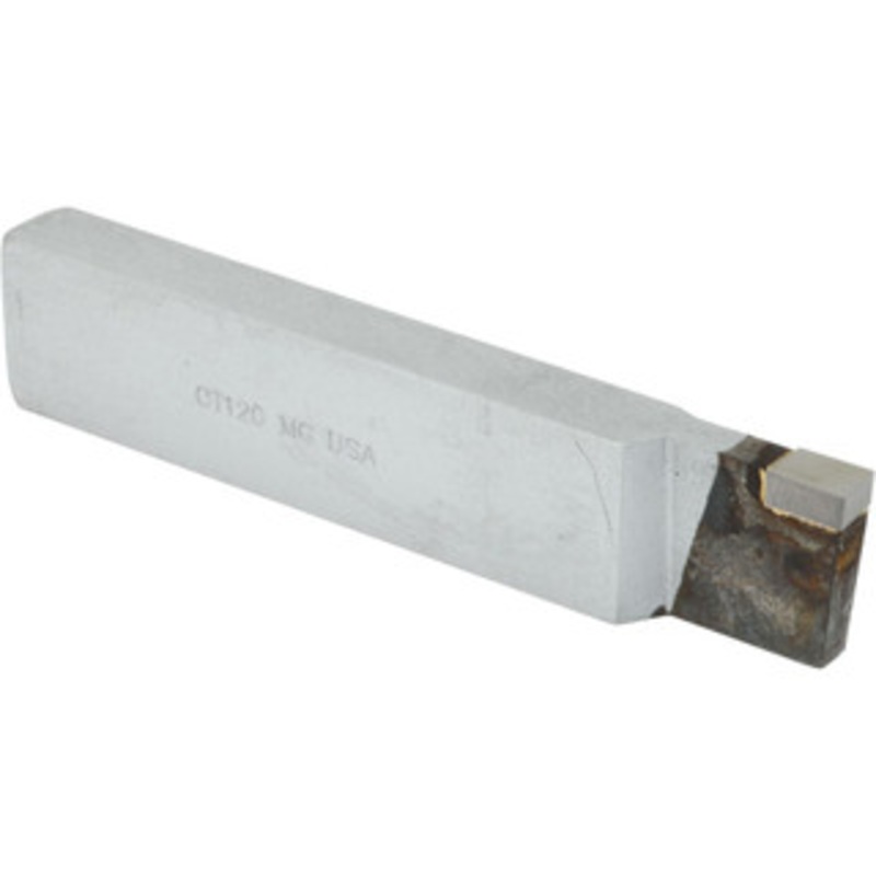 Accupro Single Point Tool Bit: 1/2” Shank Width, 1” Shank Height, Solid Carbide Tipped, RH, CT, Cut-Off & Grooving 5” OAL ACC-CT120 – 02599330