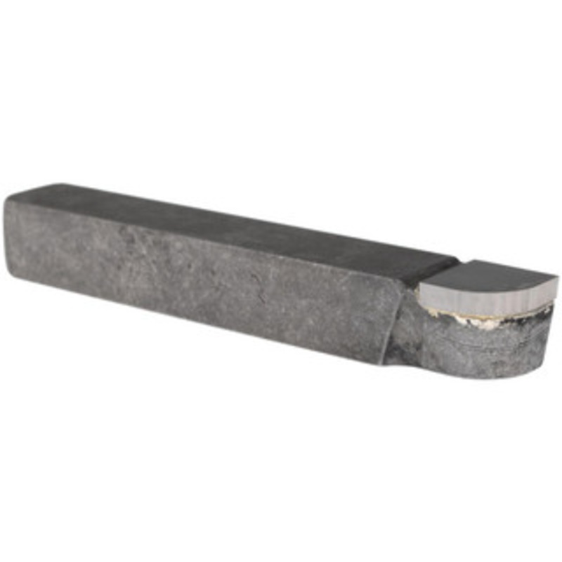 Accupro 3-1/2 Inch Long, 5/16 Inch Radius, Left Hand, Convex, RXL Style Radius Cutting Tool Bit 1/2 Inch Long Tip, 1/8 Inch Thick, 1/2 Inch Shank Square, Carbide Tip ACC-RXL10 – 02701993