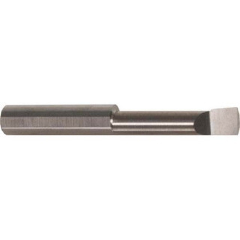 Accupro Corner Radius Boring Bar: 0.49 Min Bore, 1-1/4 Max Depth, Right Hand Cut, Submicron Solid Carbide 1/2 Shank Dia, 3 OAL, 0.0050 to 0.008 Corner Radius B4901250R – 57091217