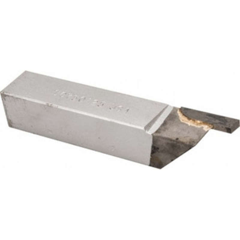 Accupro Single Point Tool Bit: 3/4” Shank Width, 3/4” Shank Height, Micrograin Solid Carbide Tipped, LH, LC, Cut-Off & Grooving 4” OAL ACC-LC750125 – 02647444