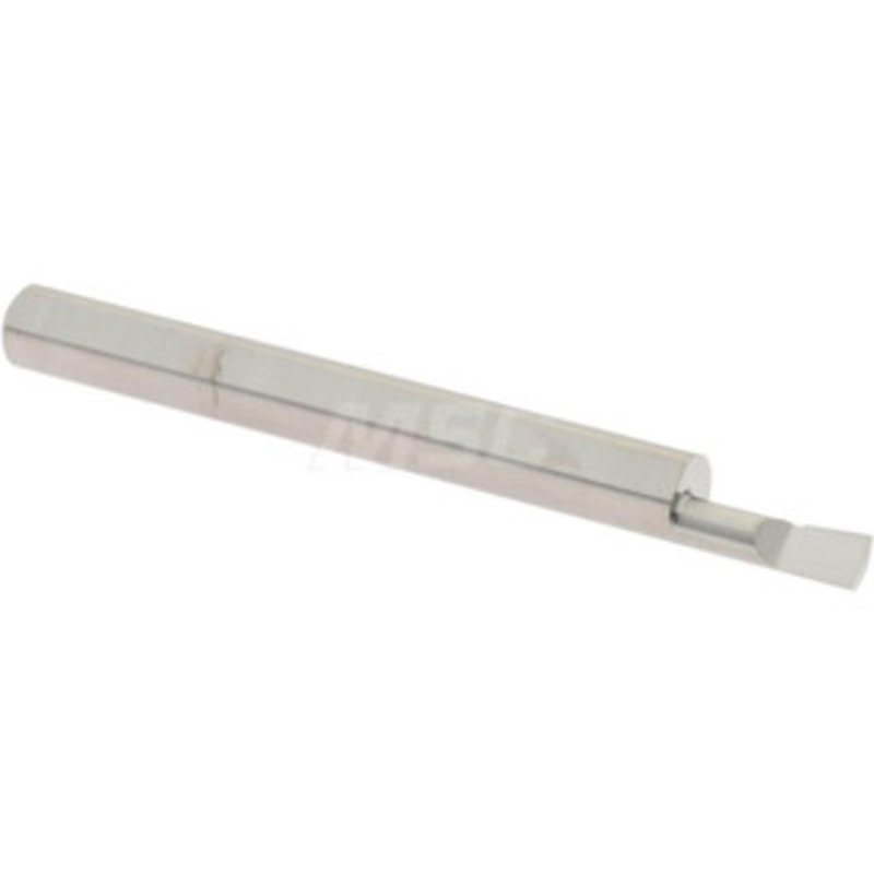 Accupro Corner Radius Boring Bar: 0.12 Min Bore, 0.35 Max Depth, Right Hand Cut, Submicron Solid Carbide 3/16 Shank Dia, 2 OAL, 0.0050 to 0.008 Corner Radius B120350R – 07107345