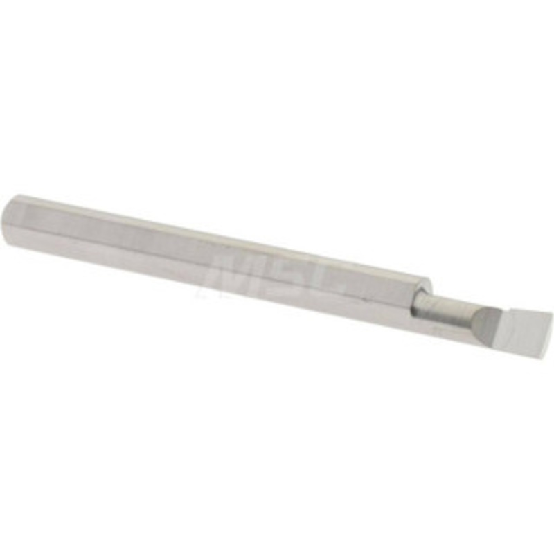 Accupro Corner Radius Boring Bar: 0.16 Min Bore, 0.4 Max Depth, Right Hand Cut, Submicron Solid Carbide 3/16 Shank Dia, 2 OAL, 0.0050 to 0.008 Corner Radius B160400R – 07107485
