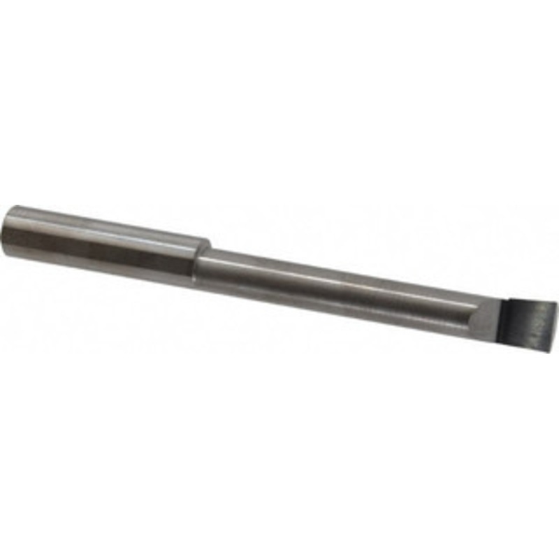 Accupro Corner Radius Boring Bar: 0.36 Min Bore, 2-1/2 Max Depth, Right Hand Cut, Submicron Solid Carbide 3/8 Shank Dia, 4 OAL, 0.0050 to 0.008 Corner Radius B3602500R – 57091142