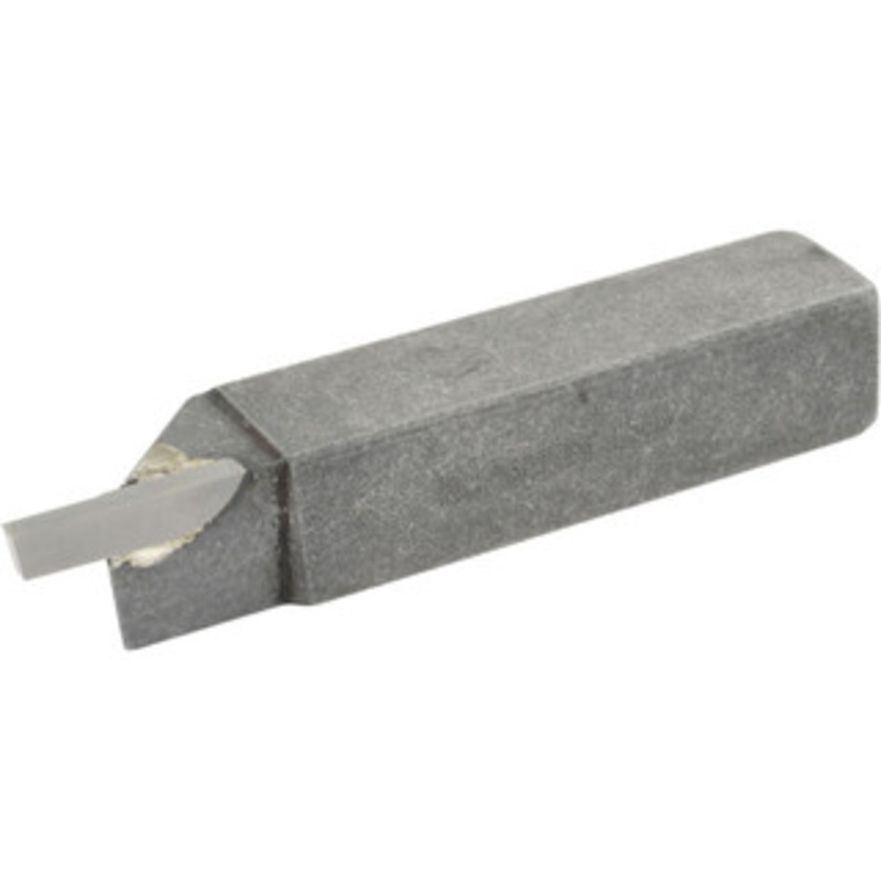Accupro Single Point Tool Bit: 3/4” Shank Width, 3/4” Shank Height, Micrograin Solid Carbide Tipped, RH, RC, Cut-Off & Grooving 4” OAL ACC-RC750125 – 02647246