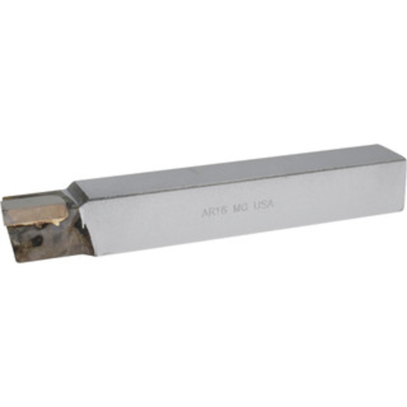 Accupro Single-Point Tool Bit: AR-16, 1 Shank Height, 1 Shank Width, Micrograin Solid Carbide Tip, Right Hand 1/32 Nose Radius, 7 OAL 36-MG – 80401086