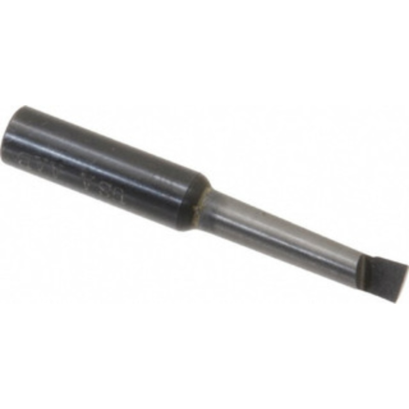 APT Boring Bar: 1/4 Min Bore, 1-1/4 Max Depth, Right Hand Cut, C2 Solid Carbide 3/8 Shank Dia, 2-1/2 OAL MA6 – 08052557