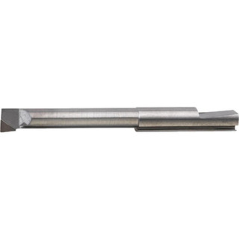 WIDIA Boring Bar: 1/16 Min Bore Dia, 0.2130 Max Bore Depth, Right Hand, 1/16 Shank Dia, Ultra Fine Grain Solid Carbide 0.8630 OAL, 0.0000 Corner Radius 2836632 – 70742358