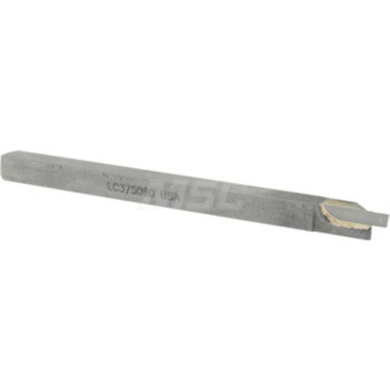 Accupro Single Point Tool Bit: 3/8” Shank Width, 3/8” Shank Height, Solid Carbide Tipped, LH, LC, Cut-Off & Grooving 6” OAL ACC-LC375060 – 02645851