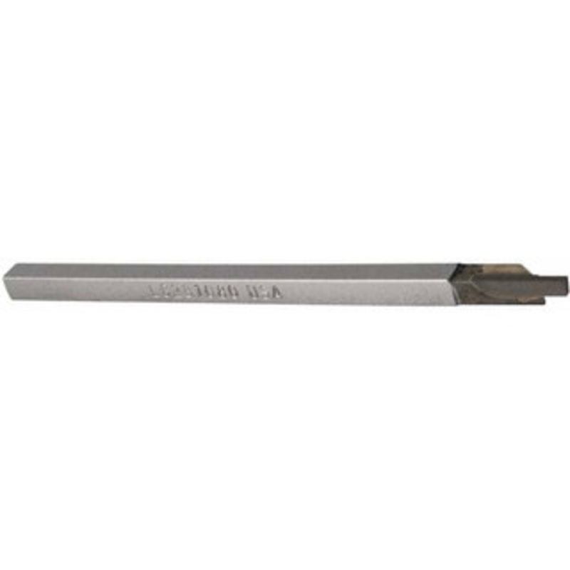 Accupro Single Point Tool Bit: 9/32” Shank Width, 9/32” Shank Height, Solid Carbide Tipped, LH, LC, Cut-Off & Grooving 6” OAL ACC-LC281080 – 02646305