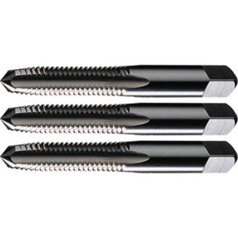 WIDIA Tap Sets, Minimum Tap Thread Size (Inch): #10-32, Maximum Tap Thread Size (Inch): #10-32, Chamfer: Taper, Plug, Bottoming, Material: High-Speed Steel, Overall Length (Decimal Inch): 2.3750, Thread Direction: Right Hand 2748670 – 98795230