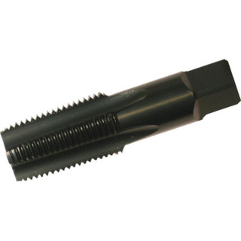 WIDIA Standard Pipe Taps, Thread Standard: NPT, Thread Size (Inch): 1/4-18, Material: High-Speed Steel, Coating/Finish: Bright/Uncoated, Chamfer: Plug, Number Of Flutes: 4 2748199 – 90228701