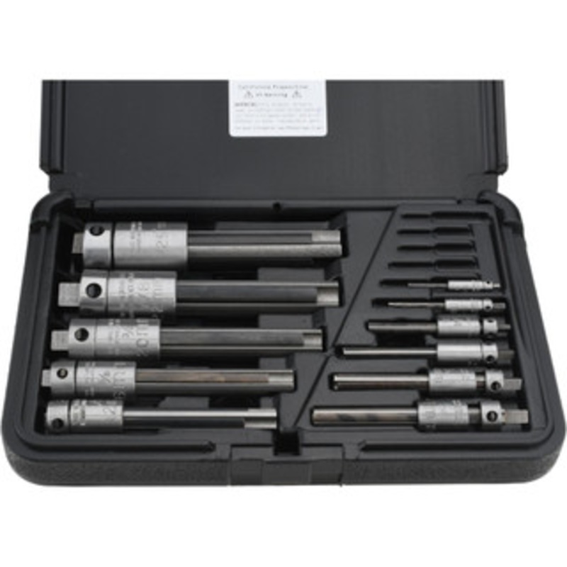 Walton Tools 1/8 to 1 Tap Extractor Set 3, 4 Flutes, 11 Pieces 18011 – 05025119