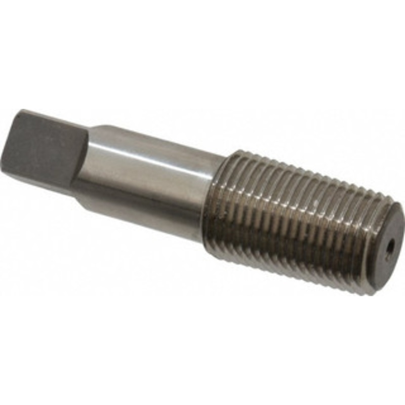 Balax 1/2-14 NPT, Bright Finish, High Speed Steel, Thread Forming Pipe Tap 3-1/8 Inch Overall Length, 1-3/8 Inch Thread Length, 11/16 Inch Shank Diameter, 5/8 Inch Square Length, 0.515 Inch Square Size, Series BXPT 02500-000 – 49720881