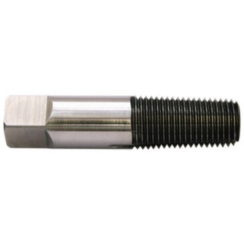 Balax 1/16-27 NPTF, Bright Finish, High Speed Steel, Thread Forming Pipe Tap 2-1/8 Inch Overall Length, 11/16 Inch Thread Length, 5/16 Inch Shank Diameter, 3/8 Inch Square Length, 0.234 Inch Square Size, Series BXPT 02010-000 – 49720592