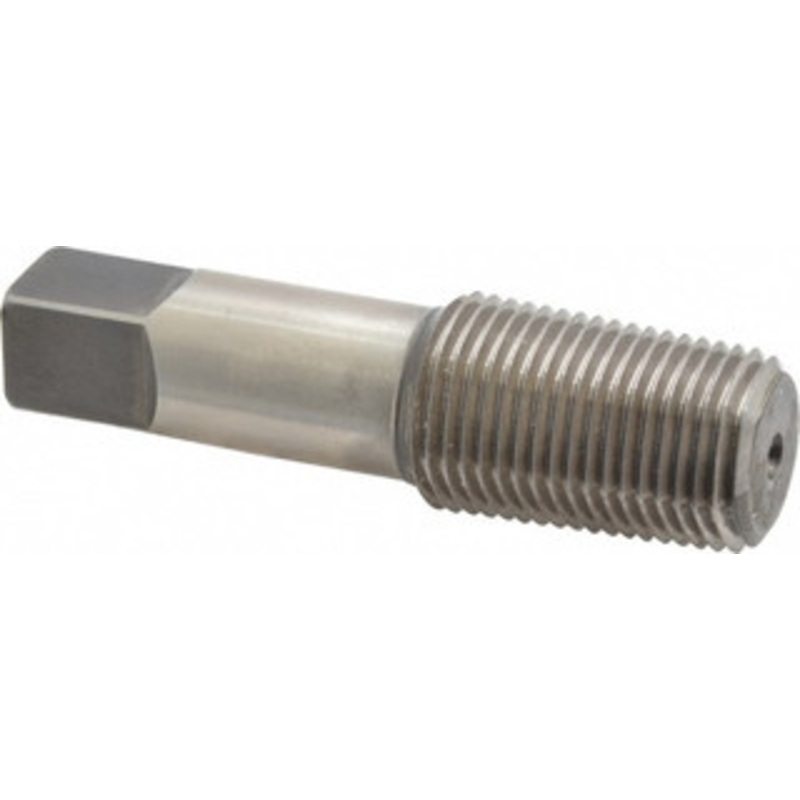 Balax 1/2-14 NPTF, Bright Finish, High Speed Steel, Thread Forming Pipe Tap 3-1/8 Inch Overall Length, 1-3/8 Inch Thread Length, 11/16 Inch Shank Diameter, 5/8 Inch Square Length, 0.515 Inch Square Size, Series BXPT 02510-000 – 49720899