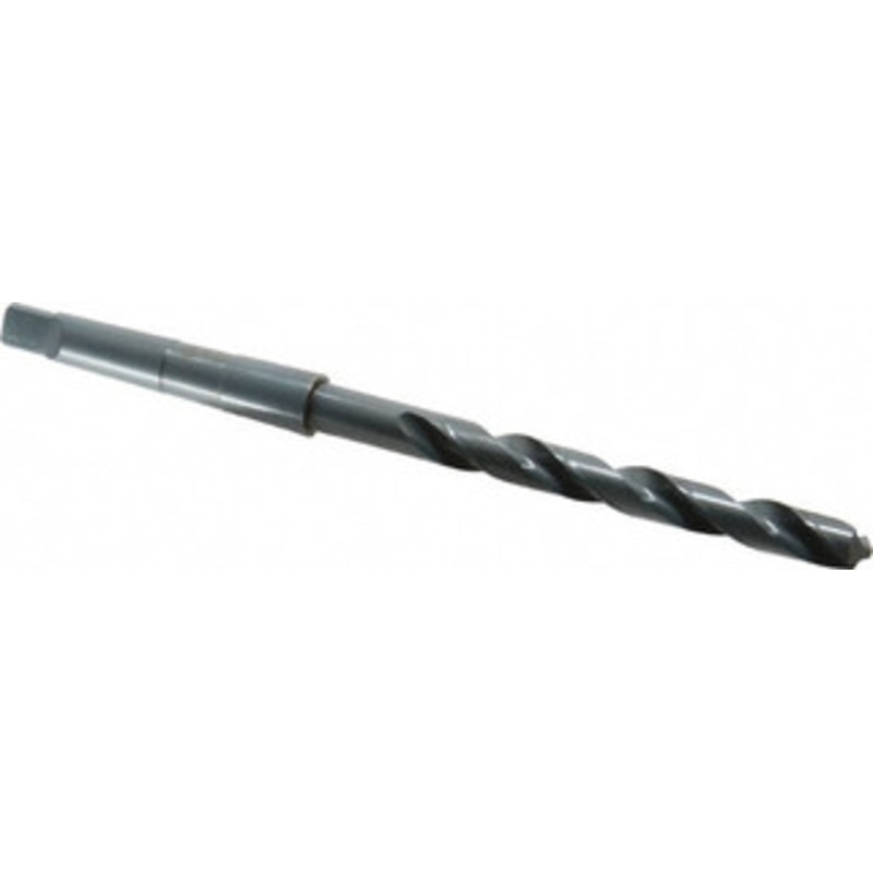 Chicago-Latrobe 3/8, 1MT 118 Point High Speed Steel Taper Shank Drill Bit Oxide Finish, 3-1/2 Flute Length, 6-3/4 OAL, Spiral Flute, Series 110 53124 – 81510240