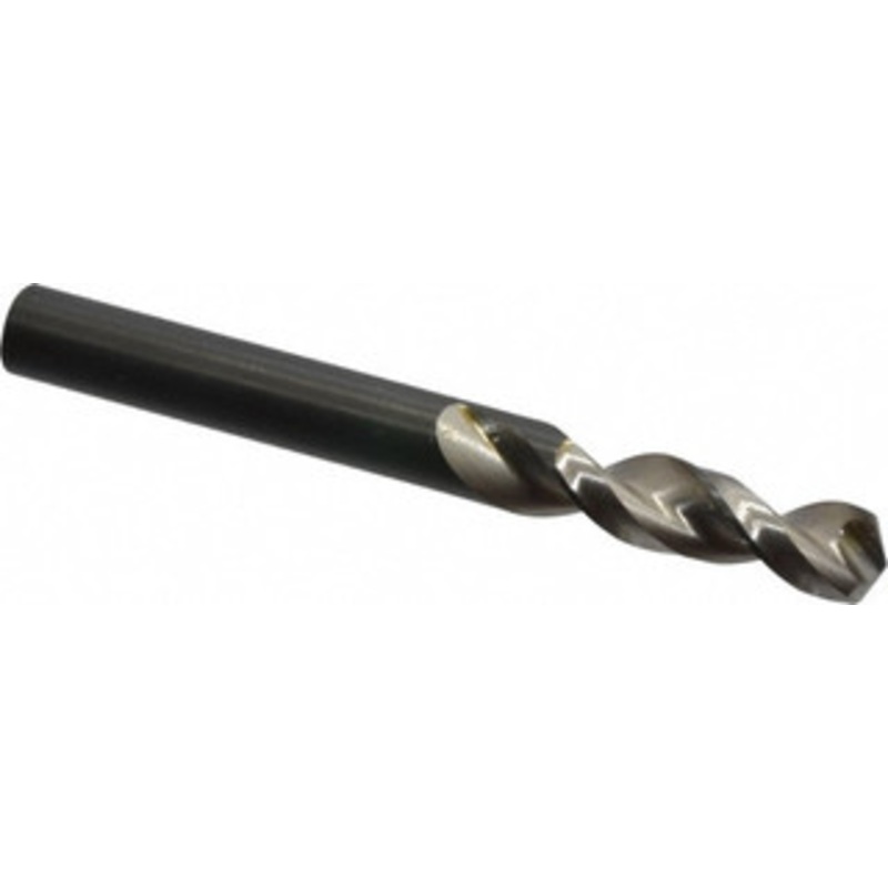 Walter Titex 0.3268 130 Parabolic Flute Vanadium High Speed Steel Screw Machine Drill Bit Bright Finish, Right Hand Cut, 1-7/16 Flute Length, 3-1/8 OAL, Split Point, Straight Shank 5057239 – 01424175