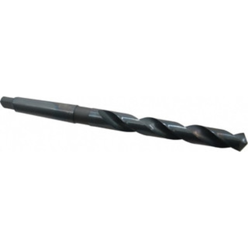 Chicago-Latrobe 11/16, 2MT 118 Point High Speed Steel Taper Shank Drill Bit Oxide Finish, 5-3/8 Flute Length, 9-1/4 OAL, Spiral Flute, Series 110 53144 – 81520447