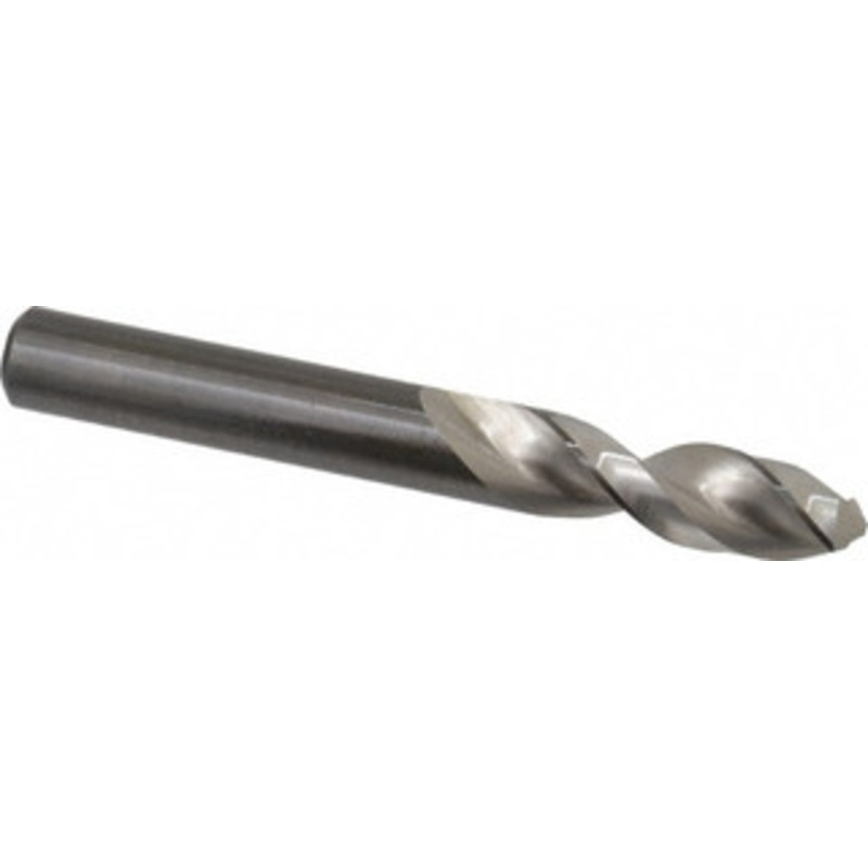 Walter Titex 0.4528 130 Parabolic Flute Vanadium High Speed Steel Screw Machine Drill Bit Bright Finish, Right Hand Cut, 1-27/32 Flute Length, 3-3/4 OAL, Split Point, Straight Shank 5057130 – 01424852