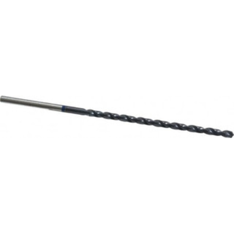 Accupro 1/8 118 Spiral Flute Vanadium High Speed Steel Taper Length Drill Bit TiAlN Finish, 69mm Flute Length, 106mm OAL, Split Point, Straight Shank 1BT0318-AC – 05494612