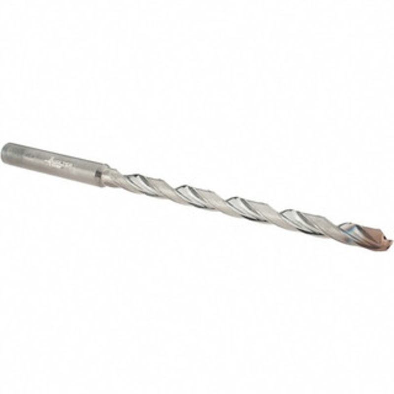 Walter Titex 3/16 140 Spiral Flute Solid Carbide Taper Length Drill Bit Double Point Coating Finish, 83mm Flute Length, 121mm OAL, X-treme D Point, Straight Shank, Through Coolant, Series A6589DPP 5834797 – 68977594