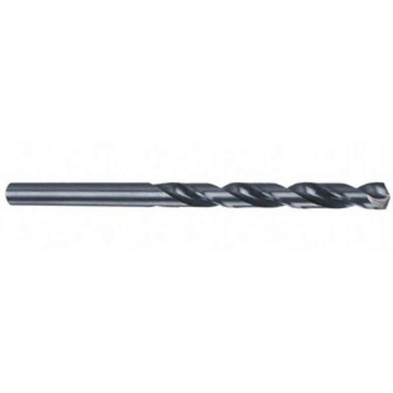 Chicago-Latrobe 47/64 118 Spiral Flute High Speed Steel Taper Length Drill Bit Oxide Finish, 5-7/8 Flute Length, 9-3/4 OAL, Standard Point, Straight Shank, Series 120 49747 – 81400475