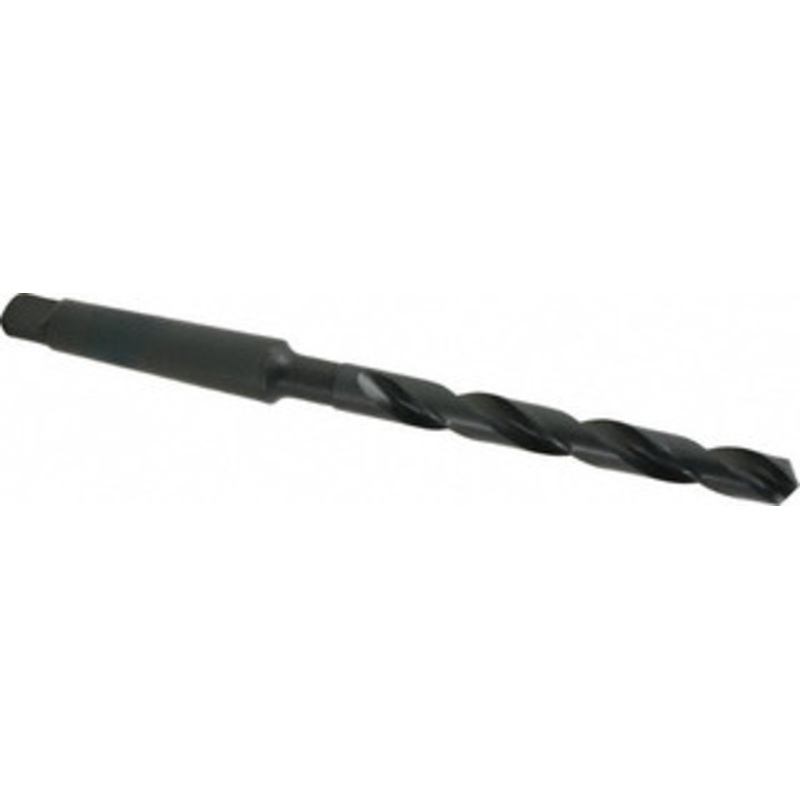 Chicago-Latrobe 33/64, 2MT 118 Point High Speed Steel Taper Shank Drill Bit Oxide Finish, 4-5/8 Flute Length, 8-1/2 OAL, Spiral Flute, Series 110 53133 – 81520330