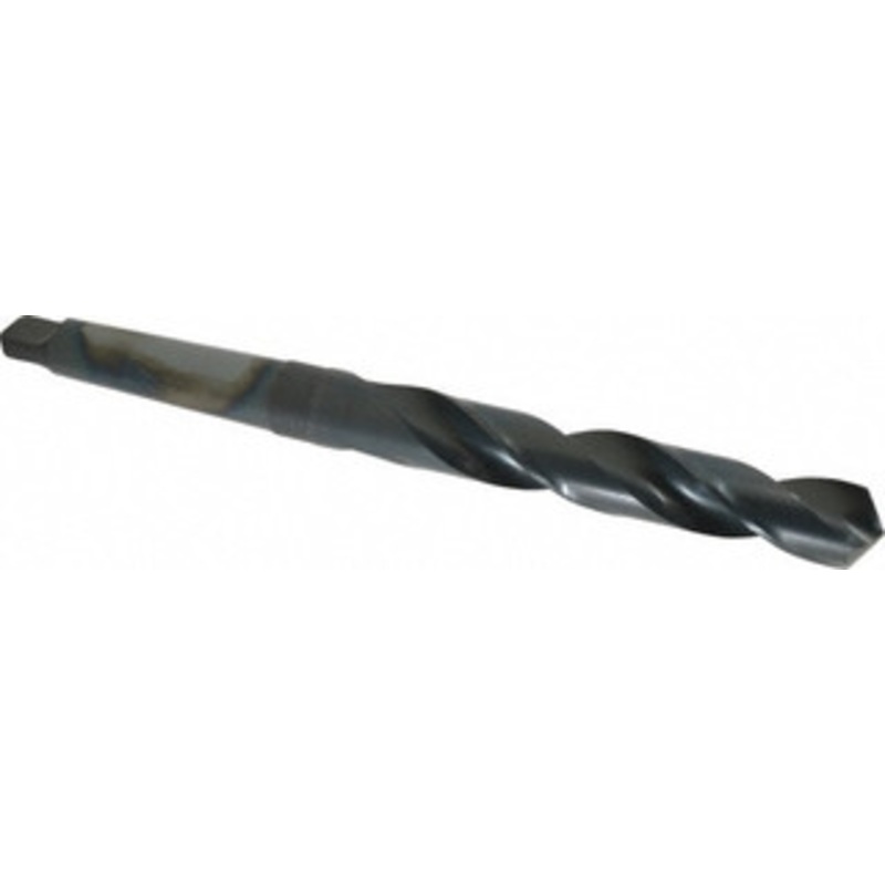 Chicago-Latrobe 1-1/32, 3MT 118 Point High Speed Steel Taper Shank Drill Bit Oxide Finish, 6-1/2 Flute Length, 11-1/8 OAL, Spiral Flute, Series 110 53166 – 81531022