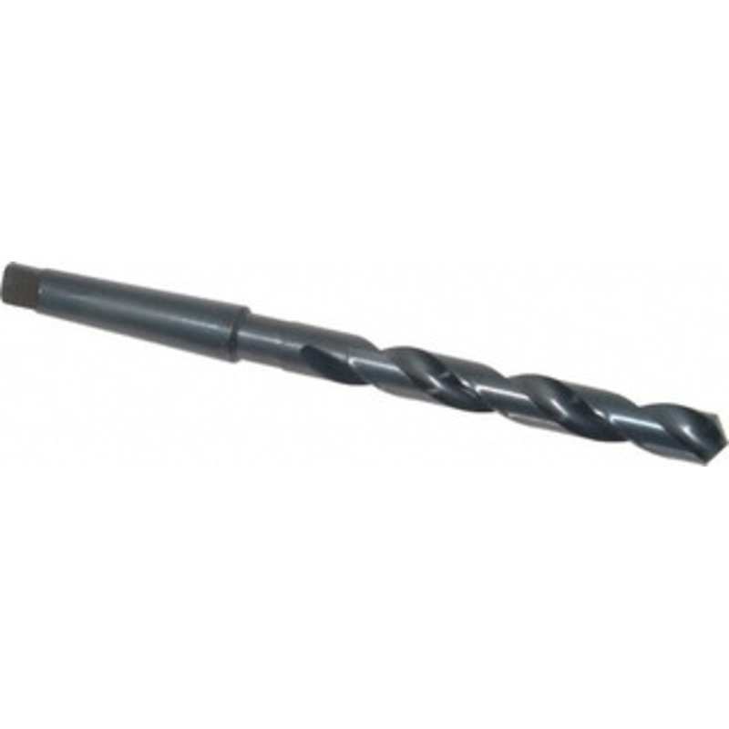 Chicago-Latrobe 39/64, 2MT 118 Point High Speed Steel Taper Shank Drill Bit Oxide Finish, 4-7/8 Flute Length, 8-3/4 OAL, Spiral Flute, Series 110 53139 – 81520397