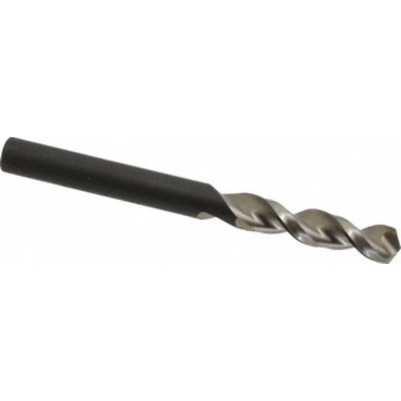 Walter Titex 0.2677 130 Parabolic Flute Vanadium High Speed Steel Screw Machine Drill Bit Bright Finish, Right Hand Cut, 34mm Flute Length, 2-29/32 OAL, Split Point, Straight Shank 5057221 – 01423722