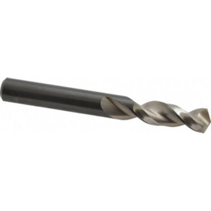 Walter Titex 0.4016 130 Parabolic Flute Vanadium High Speed Steel Screw Machine Drill Bit Bright Finish, Right Hand Cut, 1-11/16 Flute Length, 3-1/2 OAL, Split Point, Straight Shank 5057125 – 01424712