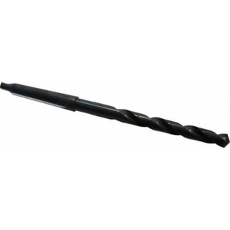 Chicago-Latrobe 13/32, 1MT 118 Point High Speed Steel Taper Shank Drill Bit Oxide Finish, 3-5/8 Flute Length, 7 OAL, Spiral Flute, Series 110 53126 – 81510265