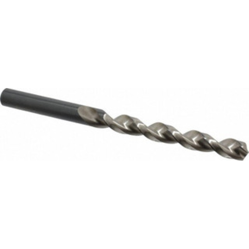 Walter Titex 11/16 130 Parabolic Flute High Speed Steel Taper Length Drill Bit Oxide Finish, 6-7/32 Flute Length, 9-31/64 OAL, UFL Point, Straight Shank, Series A1522 5154113 – 88478433