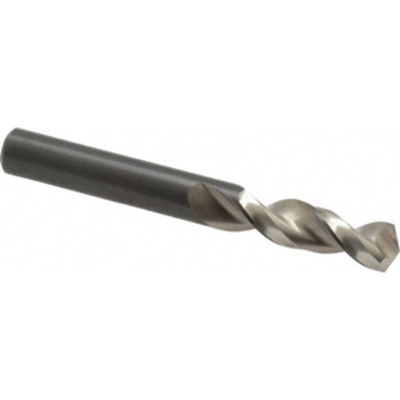 Walter Titex 0.4134 130 Parabolic Flute Vanadium High Speed Steel Screw Machine Drill Bit Bright Finish, Right Hand Cut, 1-11/16 Flute Length, 3-1/2 OAL, Split Point, Straight Shank 5057126 – 01424746