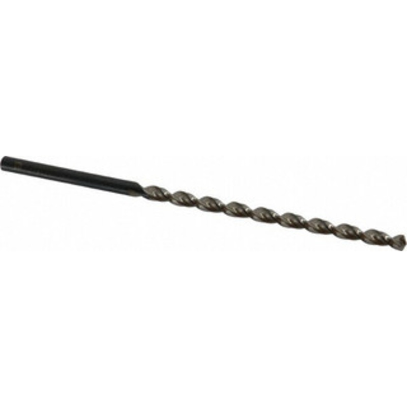 Walter Titex 4.2mm 130 Parabolic Flute High Speed Steel Taper Length Drill Bit Oxide Finish, 3-5/64 Flute Length, 4-11/16 OAL, UFL Point, Straight Shank, Series A1522 5061897 – 51797504