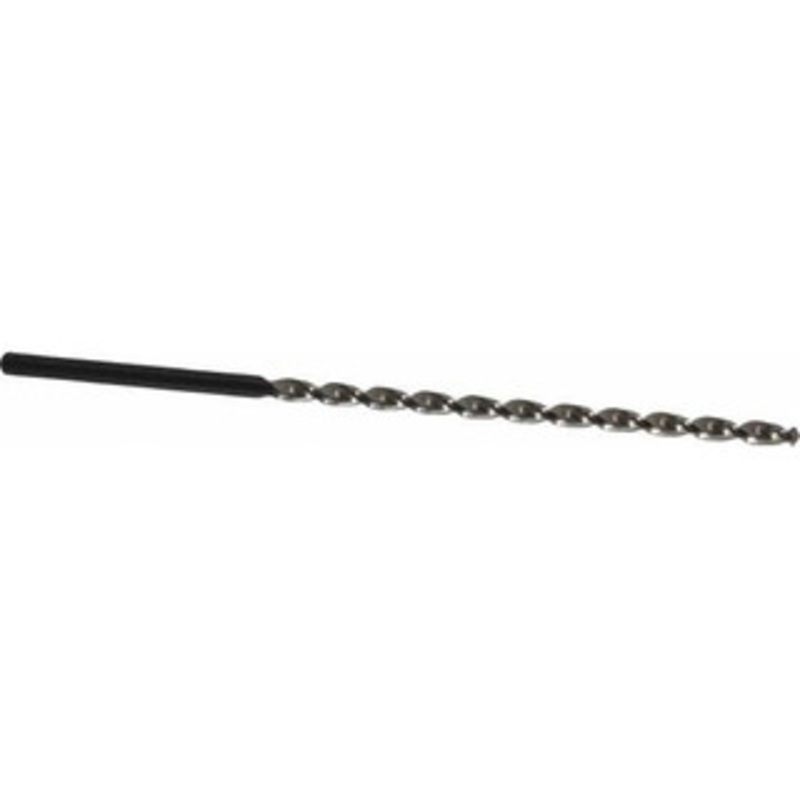 Walter Titex 3.3mm 130 Parabolic Flute High Speed Steel Taper Length Drill Bit Oxide Finish, 2-23/32 Flute Length, 4-11/64 OAL, UFL Point, Straight Shank, Series A1522 5061884 – 51797371