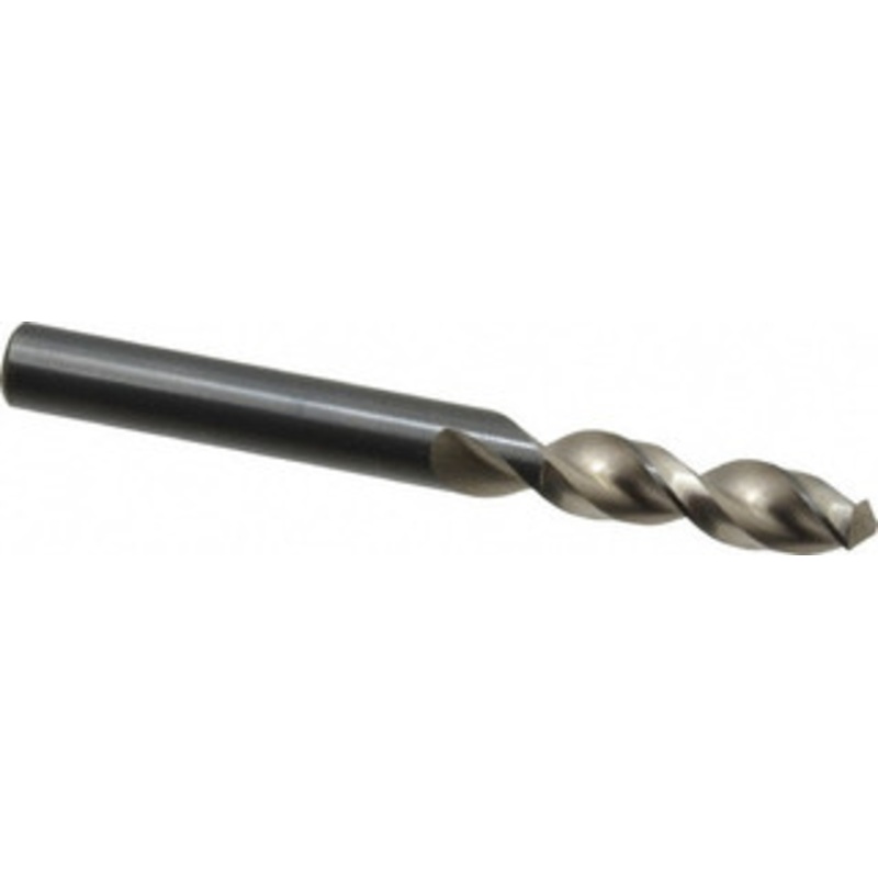 Walter Titex 5/16 130 Parabolic Flute Vanadium High Speed Steel Screw Machine Drill Bit Bright Finish, Right Hand Cut, 1-7/16 Flute Length, 3-1/8 OAL, Split Point, Straight Shank 5057210 – 01420207