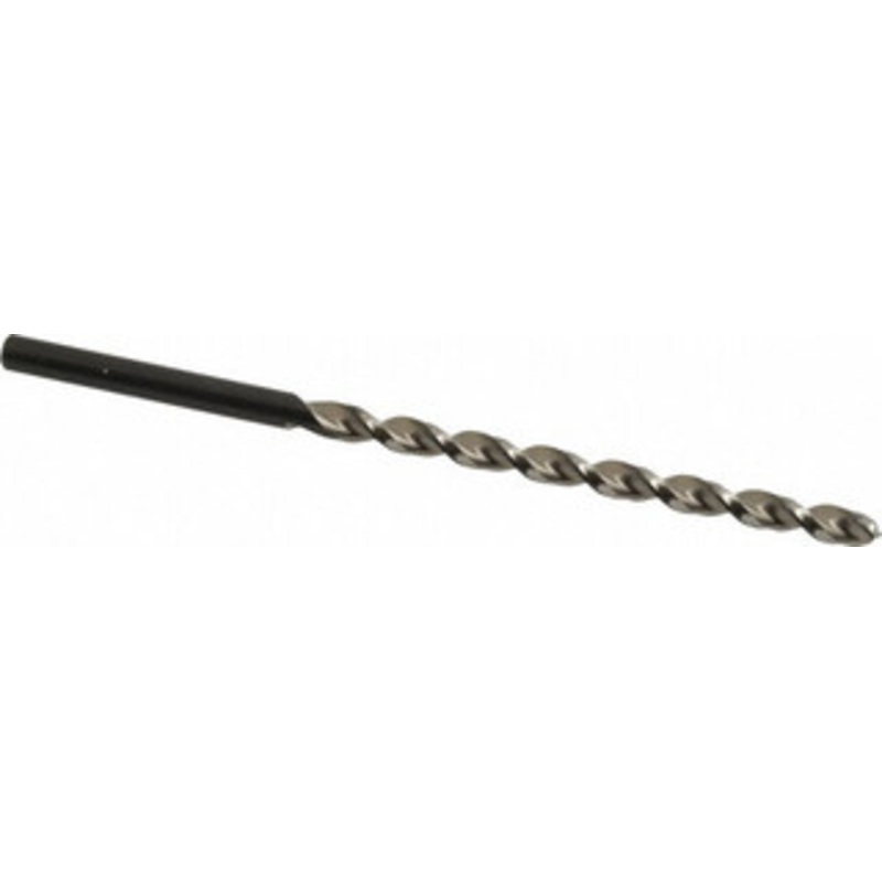 Walter Titex 6mm 130 Parabolic Flute High Speed Steel Taper Length Drill Bit Oxide Finish, 3-37/64 Flute Length, 5-15/32 OAL, UFL Point, Straight Shank, Series A1522 5061918 – 51797694