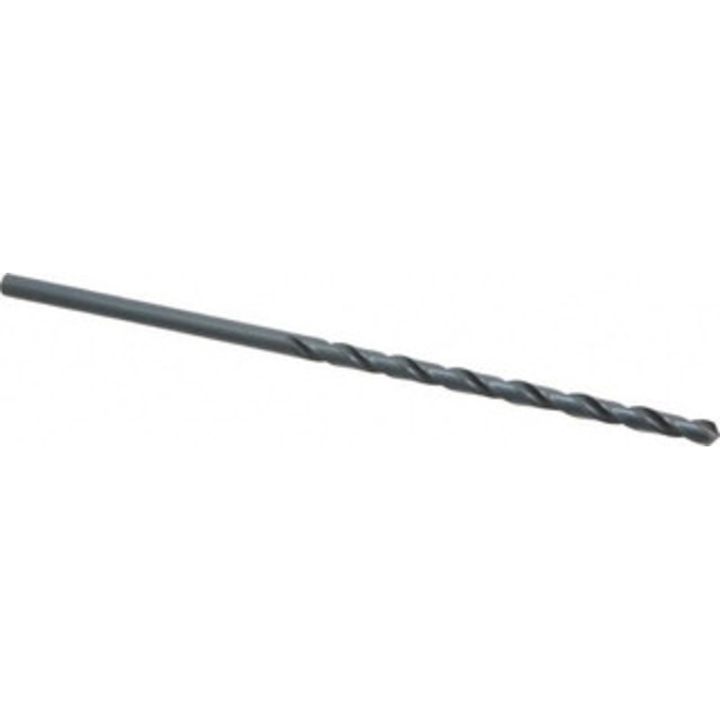 Chicago-Latrobe 13/64 118 Spiral Flute High Speed Steel Taper Length Drill Bit Oxide Finish, 3-5/8 Flute Length, 6 OAL, Standard Point, Straight Shank, Series 120 49713 – 81400137