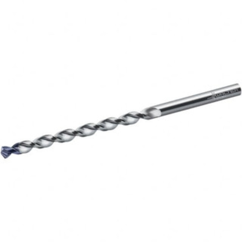 Walter Titex 8.5mm 130 Parabolic Flute Cobalt Taper Length Drill Bit Tinal Finish, 109mm Flute Length, 165mm OAL, Conical+U Point, Straight Shank, Series A1549TFP 5960939 – 36374338