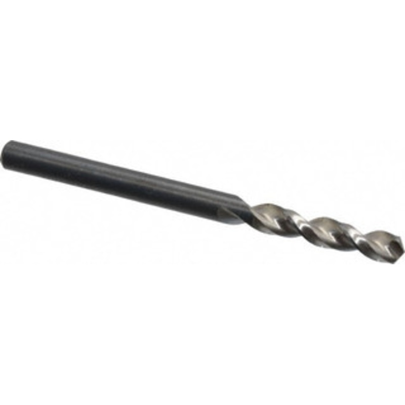 Walter Titex 0.1693 130 Parabolic Flute Vanadium High Speed Steel Screw Machine Drill Bit Bright Finish, Right Hand Cut, 15/16 Flute Length, 2-9/32 OAL, Split Point, Straight Shank 5057193 – 01422997