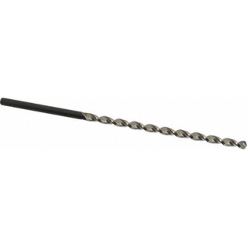 Walter Titex 3.7mm 130 Parabolic Flute High Speed Steel Taper Length Drill Bit Oxide Finish, 2-7/8 Flute Length, 4-13/32 OAL, UFL Point, Straight Shank, Series A1522 5061888 – 51797413