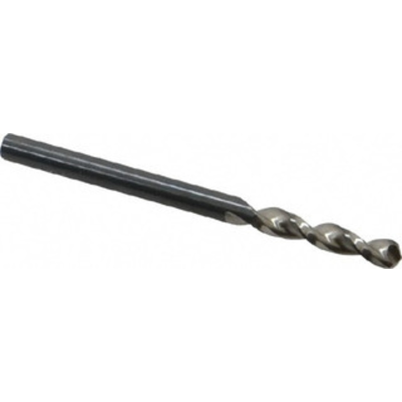 Walter Titex 9/64 130 Parabolic Flute Vanadium High Speed Steel Screw Machine Drill Bit Bright Finish, Right Hand Cut, 25/32 Flute Length, 2-1/16 OAL, Split Point, Straight Shank 5057257 – 01420090