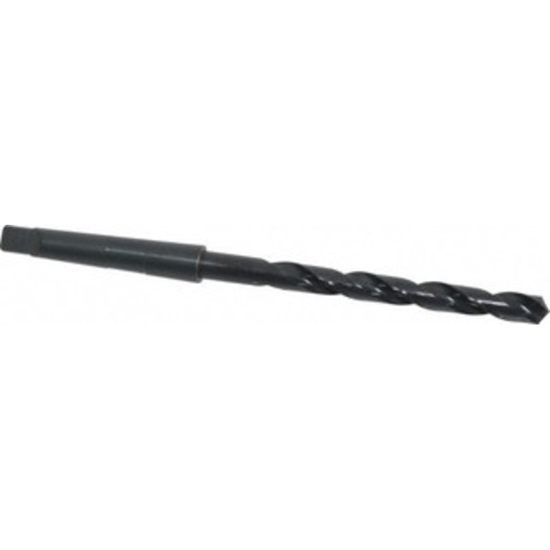 Chicago-Latrobe 23/64, 1MT 118 Point High Speed Steel Taper Shank Drill Bit Oxide Finish, 3-1/2 Flute Length, 6-3/4 OAL, Spiral Flute, Series 110 53123 – 81510232