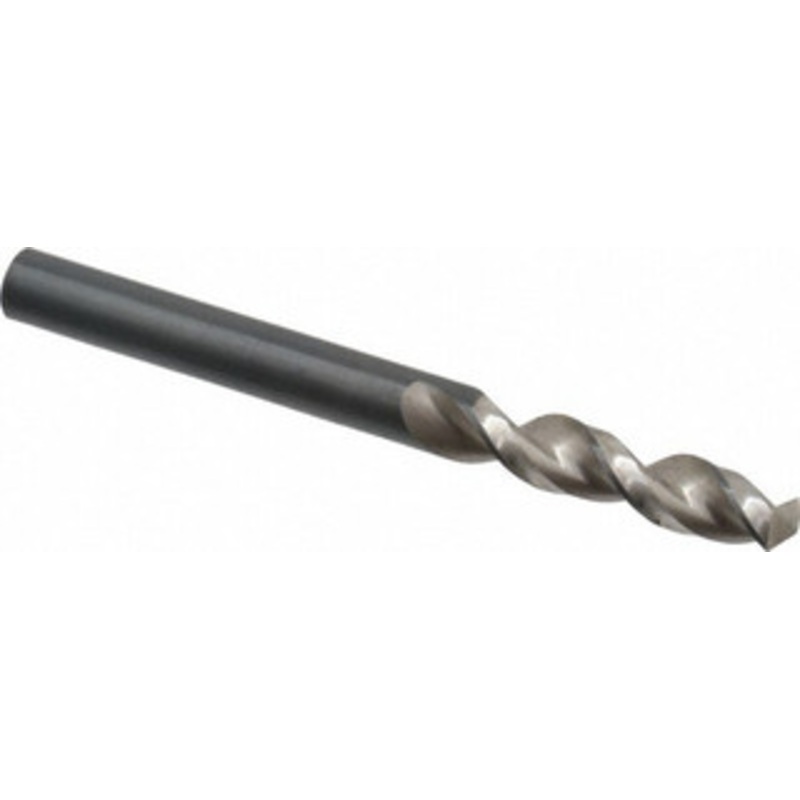 Walter Titex 0.248 130 Parabolic Flute Vanadium High Speed Steel Screw Machine Drill Bit Bright Finish, Right Hand Cut, 1-7/32 Flute Length, 2-3/4 OAL, Split Point, Straight Shank 5057216 – 01423573