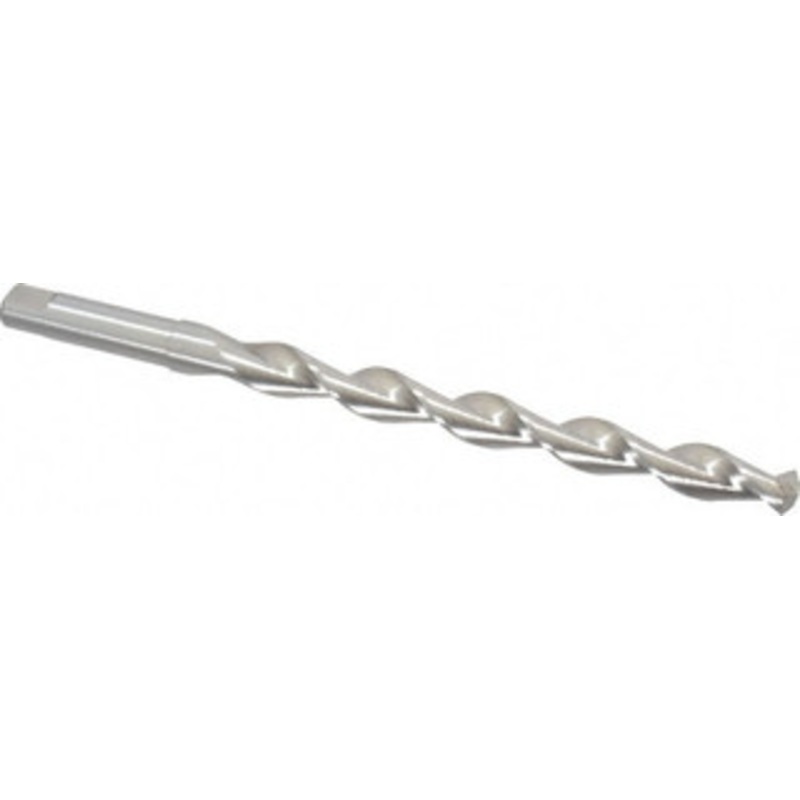 Chicago-Latrobe 35/64 135 Parabolic Flute High Speed Steel Taper Length Drill Bit Bright Finish, 6-1/4 Flute Length, 8-1/4 OAL, Split Point, Tanged Shank, Series 120DH 68835 – 80907355