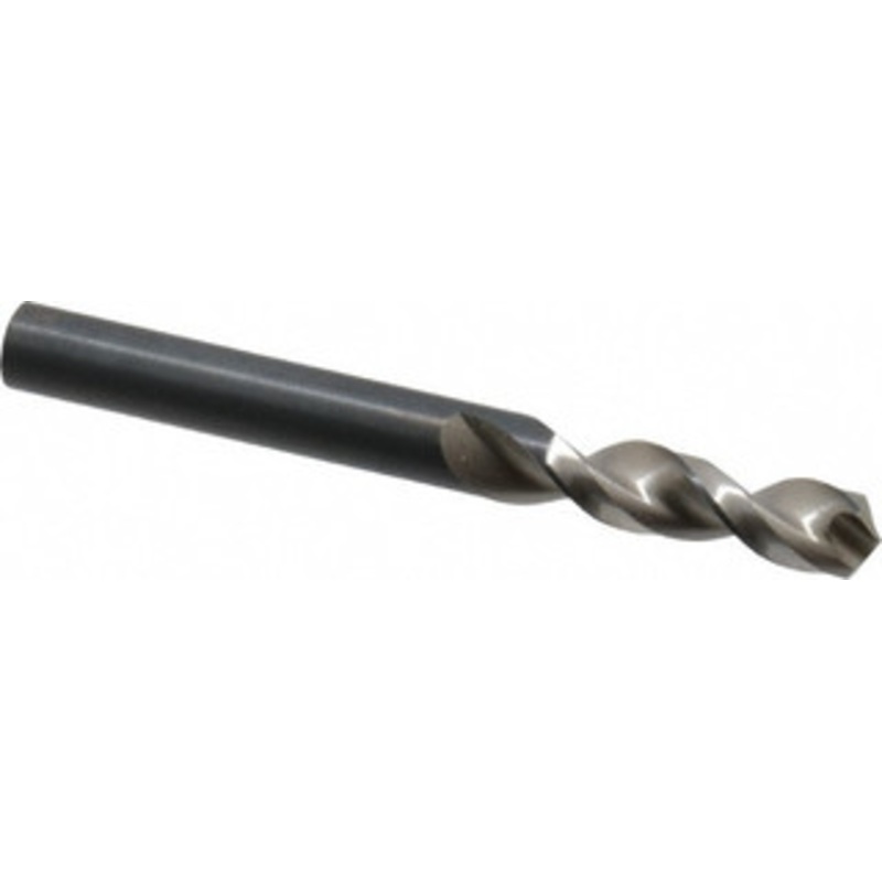 Walter Titex 0.2953 130 Parabolic Flute Vanadium High Speed Steel Screw Machine Drill Bit Bright Finish, Right Hand Cut, 34mm Flute Length, 2-29/32 OAL, Split Point, Straight Shank 5057228 – 01423938