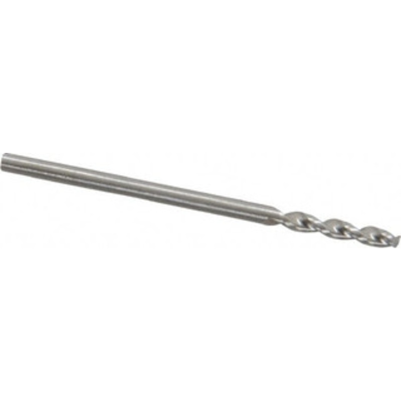 Walter Titex 1.7mm 130 Parabolic Flute Vanadium High Speed Steel Screw Machine Drill Bit Bright Finish, Right Hand Cut, 25/64 Flute Length, 1-11/32 OAL, Split Point, Straight Shank 5057117 – 01422211